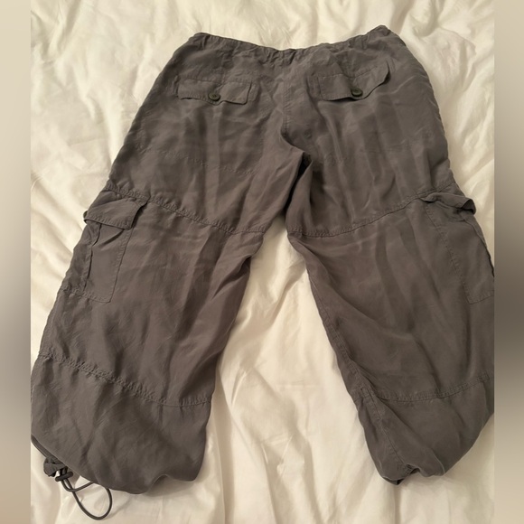 Grey Theory Silk Cargo Pant - Picture 3 of 4